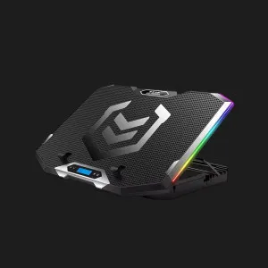 Підставка для ноутбука Ice Coorel K10 RGB 17.3" (Black)