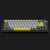 Клавіатура Ajazz AK650 Moon Yellow switches (Gray/White/Yellow) (UA)