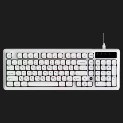 Клавіатура ігрова Ajazz AF98 (White) (AF98-W) (UA)