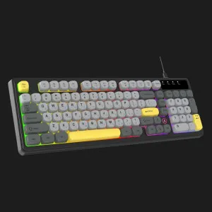Клавіатура ігрова Ajazz AF98 (Black/Gray/Yellow) (AF98-BGY) (UA) в Бродах