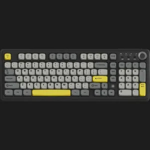Клавіатура ігрова Ajazz AF98 PLUS (Black/Gray/Yellow) (AF98-PLUS-BGY) (UA) в Бродах