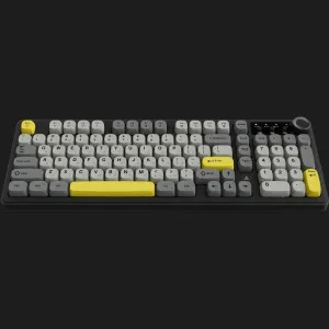 Клавіатура ігрова Ajazz AF98 PLUS (Black/Gray/Yellow) (AF98-PLUS-BGY) (UA) в Бродах