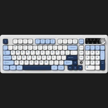 Клавіатура ігрова Ajazz AF98 PLUS (Glacier Blue) (AF98-PLUS-GB) (UA)