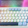 Клавиатура игровая Ajazz AF98 PLUS (Glacier Blue) (AF98-PLUS-GB) (UA)