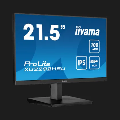 Монітор iiyama 21.5" ProLite IPS 100Hz XU2292HSU-B6 (UA)