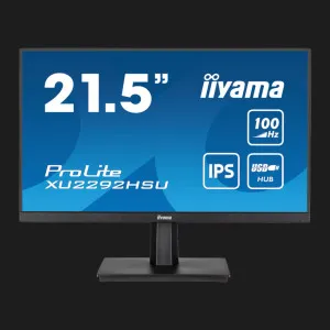 Монітор iiyama 21.5" ProLite IPS 100Hz XU2292HSU-B6 (UA) в Бродах