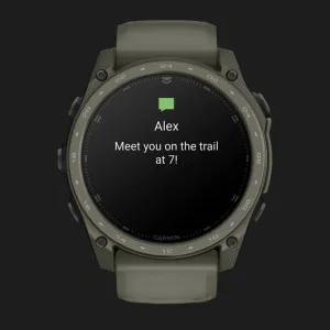 Garmin Tactix 8 51mm AMOLED Olive Drab Cerakote Coating Applied Ballistics Ultralight Solver в Бердичеві