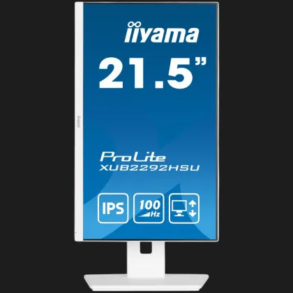 Монітор iiyama 21.5" IPS 100Hz XUB2292HSU-W6 (UA)