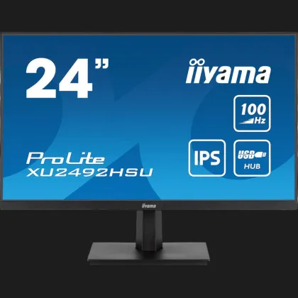 Монитор iiyama 23.8" IPS 100Hz XU2492HSU-B6 (UA)
