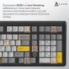 Клавіатура Ajazz AK980 MAX Magnetic Switch (Black/Gray/Yellow) (UA)
