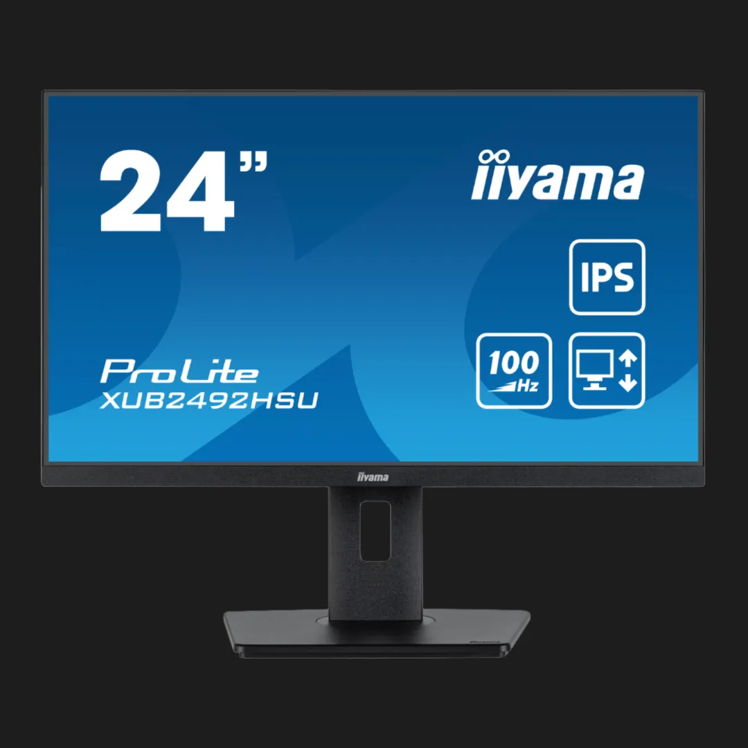 Монітор iiyama 23.8" IPS 100Hz XUB2492HSU-B6 (UA)