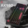 Клавіатура Ajazz AK980 Red Switch (Black/Red) (UA)