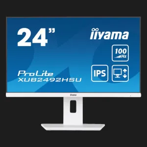 Монітор iiyama 23.8" IPS 100Hz XUB2492HSU-W6 (UA) в Бродах