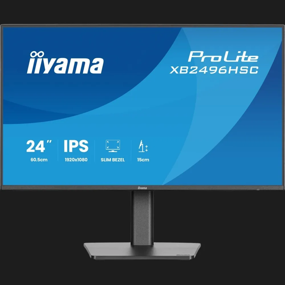 Монітор iiyama 23.8" IPS 144Hz XB2496HSC-B1 (UA)