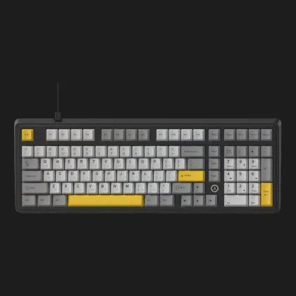 Клавіатура Ajazz AK980 MAX Magnetic Switch (Black/Gray/Yellow) (UA)