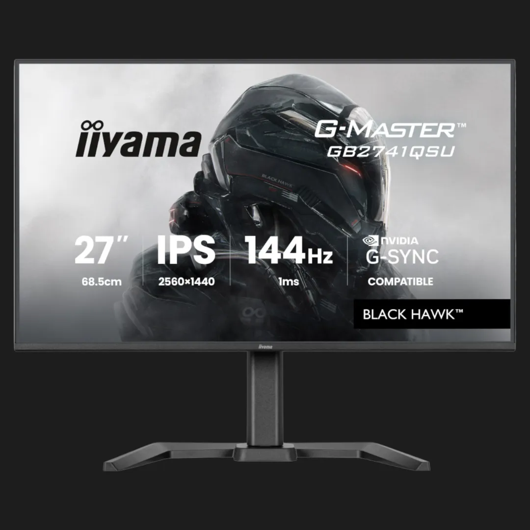 Монітор iiyama 27" IPS 144Hz GB2741QSU-B1 (UA)