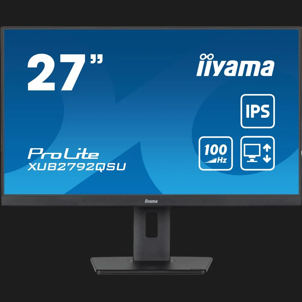 Монітор iiyama 27" IPS 100Hz XUB2792QSU-B6 (UA)
