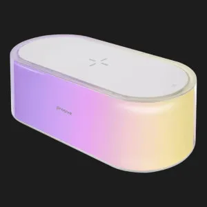 Ночник с беспроводной зарядкой Proove Glow 1200mAh (Dark Gray) во Львове
