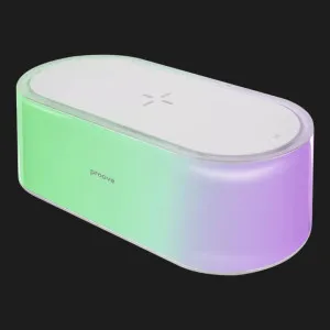 Ночник с беспроводной зарядкой Proove Glow 1200mAh (Dark Gray) во Львове