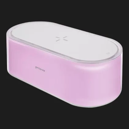Нічник з бездротовою зарядкою Proove Multicolor Glow 1200mAh (White) в Самборі