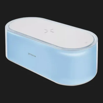 Нічник з бездротовою зарядкою Proove Multicolor Glow 1200mAh (White) в Самборі