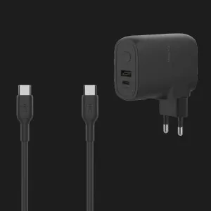Зарядний пристрій Belkin 25W + Power Bank, USB-A/USB-C (5000mAh) (Black) в Хмельницькому