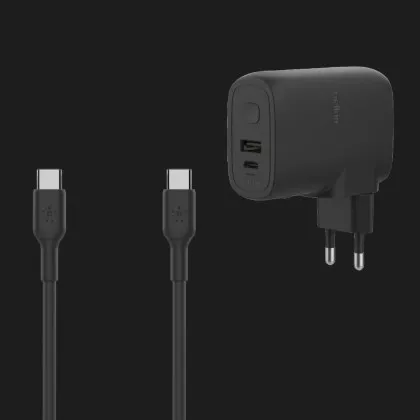 Зарядное устройство Belkin 25W + Power Bank, USB-A/USB-C (5000mAh) (Black) в Самборе