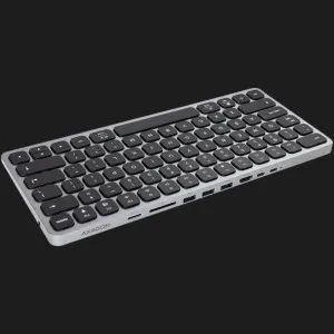Клавіатура AXAGON HMC-KB 9 in 1 Layout USB (Silver/Black) (UA) в Бродах