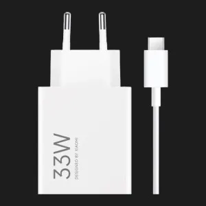 Блок питания Xiaomi 33W Charging Combo (Type-A) EU + Кабель USB-C (BHR9956EU) в Луцке