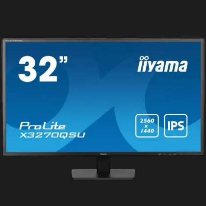 Монітор iiyama 31,5" IPS 100Hz X3270QSU-B1 (UA)
