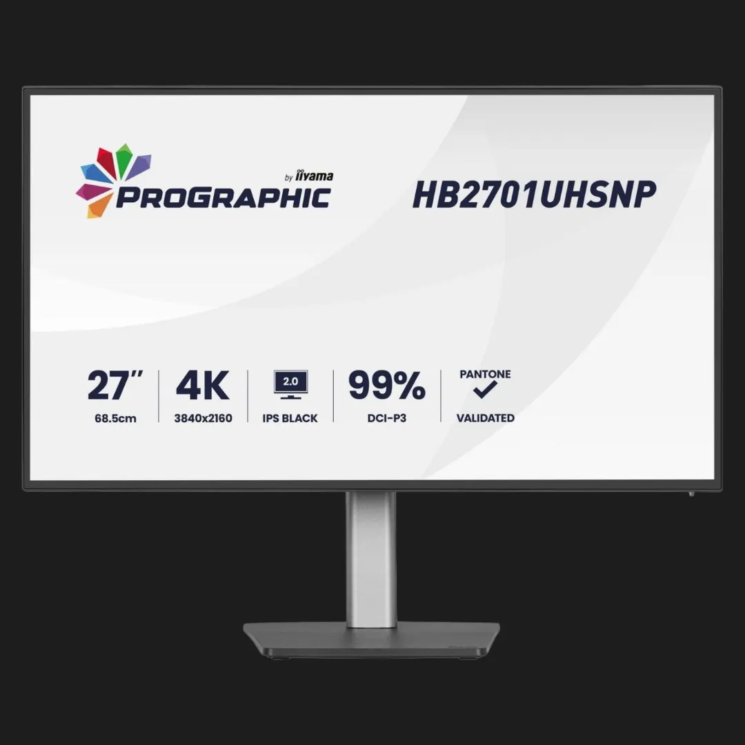 Монітор iiyama 27" IPS 60Hz HB2701UHSNP-B1 (UA)