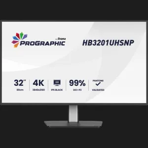 Монітор iiyama 31.5" IPS 60Hz HB3201UHSNP-B1 (UA) в Бродах