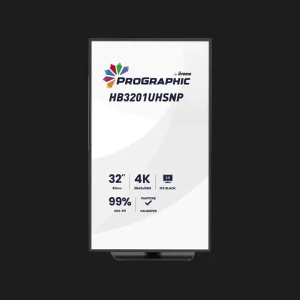 Монитор iiyama 31.5" IPS 60Hz HB3201UHSNP-B1 (UA)
