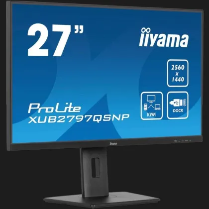 Монитор iiyama 27" IPS 100Hz ProLite XUB2797QSNP-B1 (UA)