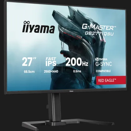 Монітор iiyama 27" IPS 200Hz GB2771QSU-B1 (UA)