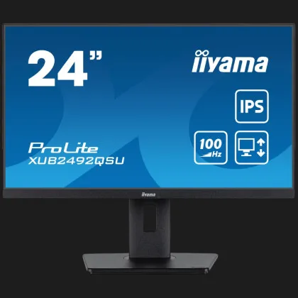Монітор iiyama 23.8" IPS 100Hz XUB2492QSU-B1 (UA)