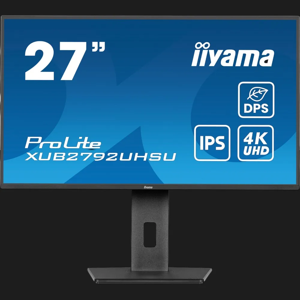 Монітор iiyama 27" ProLite IPS 60Hz XUB2792UHSU-B6 (UA)