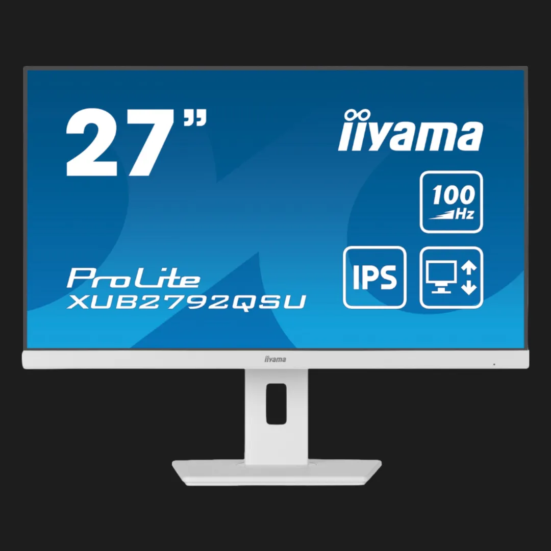 Монітор iiyama 27" IPS 100Hz XUB2792QSU-W6 (UA)