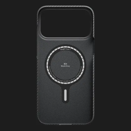 Чохол Pitaka MagEZ Ultra-Slim Case для iPhone 17 Pro Max (Black/Grey)