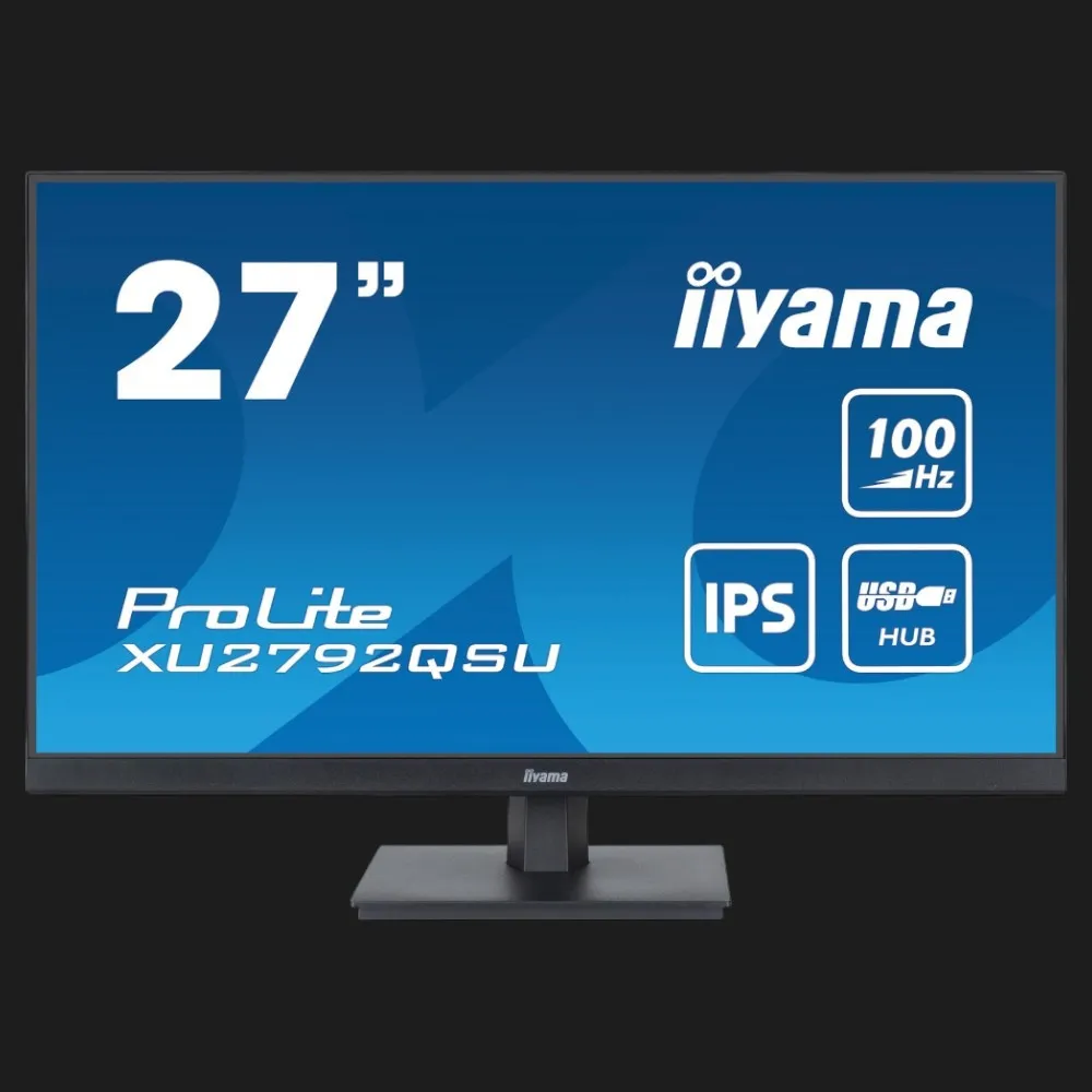 Монитор iiyama 27" IPS 100Hz XU2792QSU-B6 (UA)
