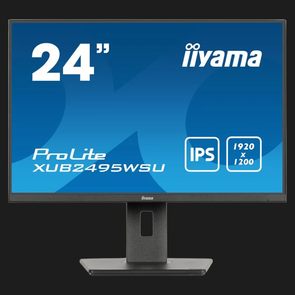 Монитор iiyama 24,1" IPS 75Hz ProLite XUB2495WSU-B7 (UA)