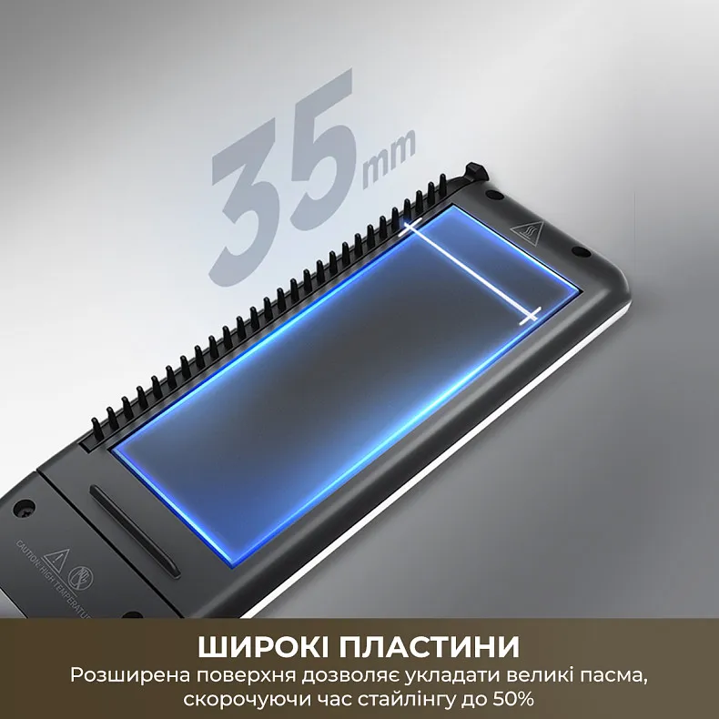 Випрямляч паровий Dreame AuraSteam Straight (White)