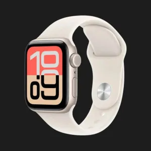 б/у Apple Watch SE 3 40mm Starlight Aluminum Case w/ Starlight Sport Band - M/L (MEH54) (Хорошее состояние)