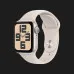 б/у Apple Watch SE 2 44mm Starlight Aluminum Case with Starlight Sport Band (S/M) (MRE43) (2023)