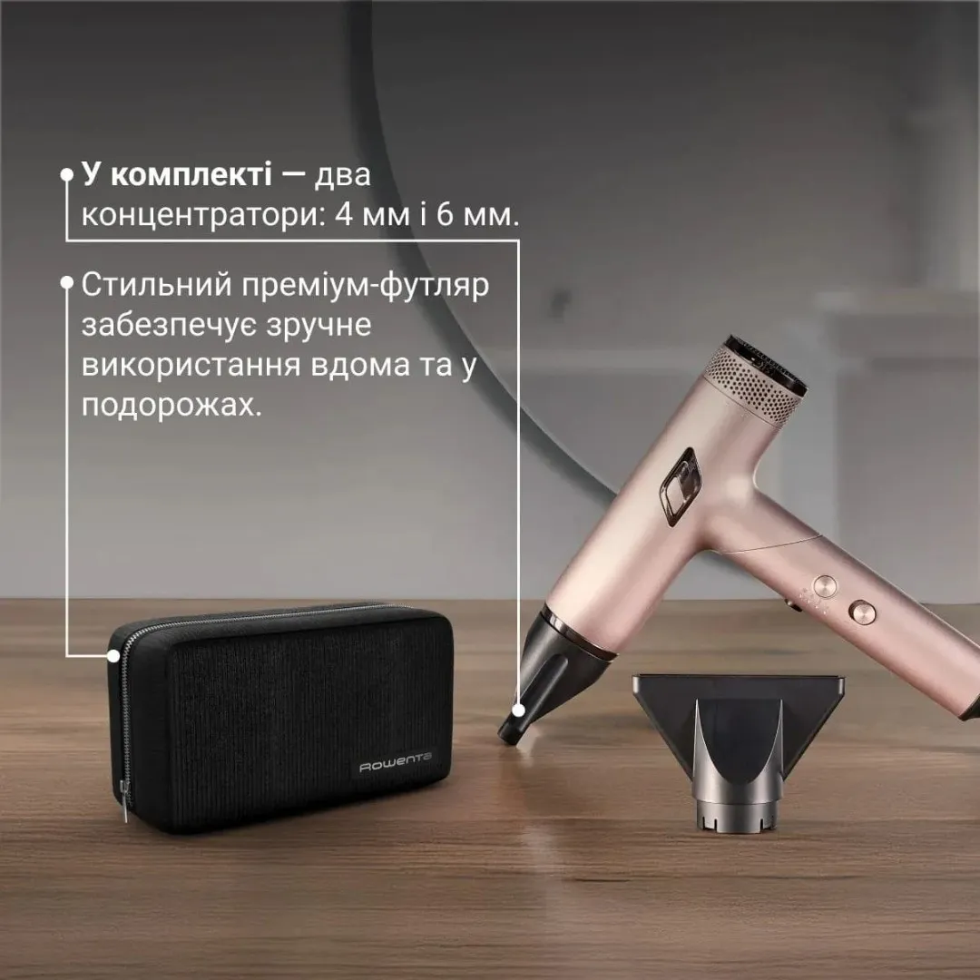 Фен Rowenta T-Shape Maestria Nano Foldable (Pink) — фото 6