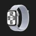 б/у Apple Watch SE 2 GPS 40mm Silver Aluminium Case with Blue Cloud Sport Loop (MXEE3) 2024