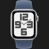 б/у Apple Watch SE 2 GPS 40mm Silver Aluminium Case with Denim Sport Band - S/M (MXEC3) 2024