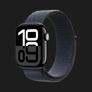 б/у Apple Watch Series 10 GPS 46mm Jet Black Aluminum Case with Ink Sport Loop (MWWR3) (Хорошее состояние)