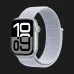 б/у Apple Watch Series 10 42mm Silver Aluminum Case with Blue Cloud Sport Loop (MWWD3)