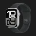 б/у Apple Watch Series 10 GPS, 46mm Silver Aluminum Case with Black Sport Band (M/L)